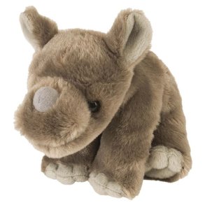 Nsehorn bamse 20 cm. fra Wild Republic