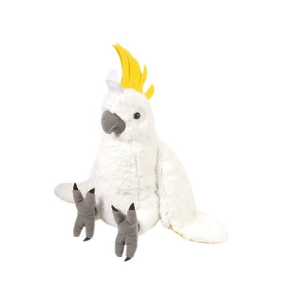 Kakadu papegje 30 cm. fra Wild Republic