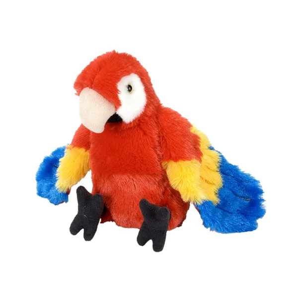Papegje (mrkerd ara) 20 cm. fra Wild Republic