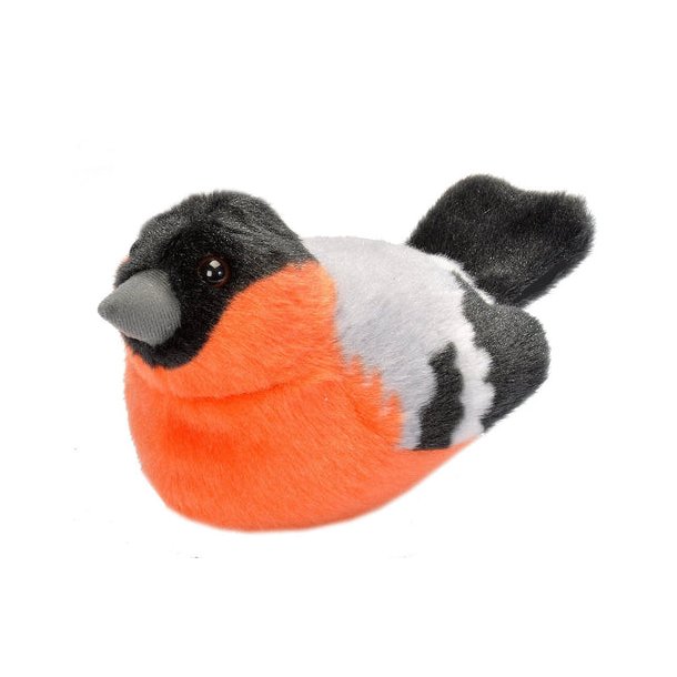 Dompap Bamse med realistiske fuglelyde fra Wild Republic 13-16 cm.