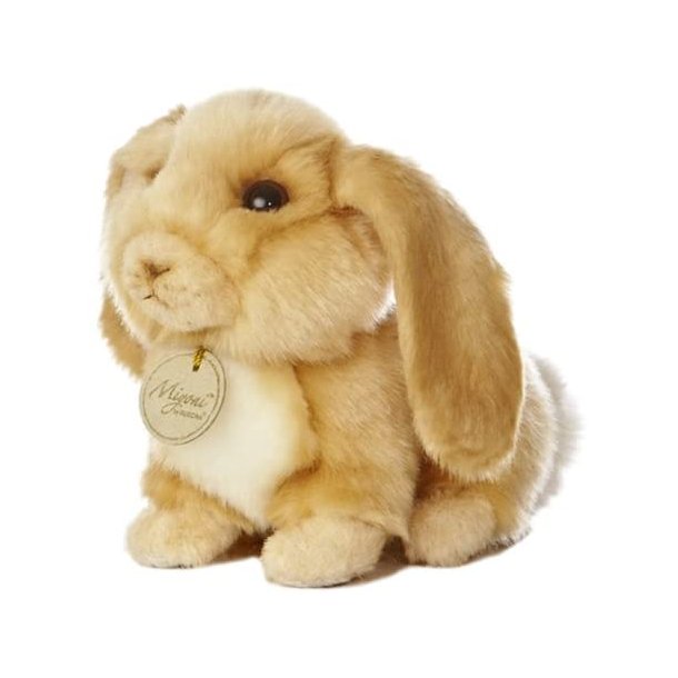 Kanin med hngerer Bamse 14 cm fra Aurora World MiYoni 