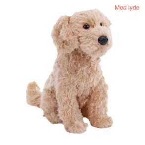 Cockapoo hundebamse 17 cm. (Med realistiske lyde) fra Wild Republic