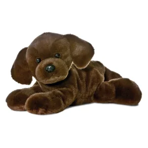 Brun Labrador Retriever bamse 20 cm. fra Aurora
