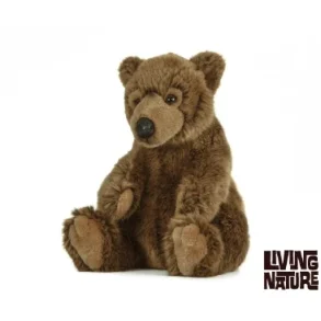 Brun bjrn 23 cm. fra Living Nature
