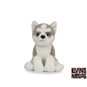 Husky hundebamse 17 cm. fra Living Nature
