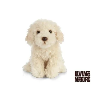 Labradoodle hund 23 cm. fra Living Nature