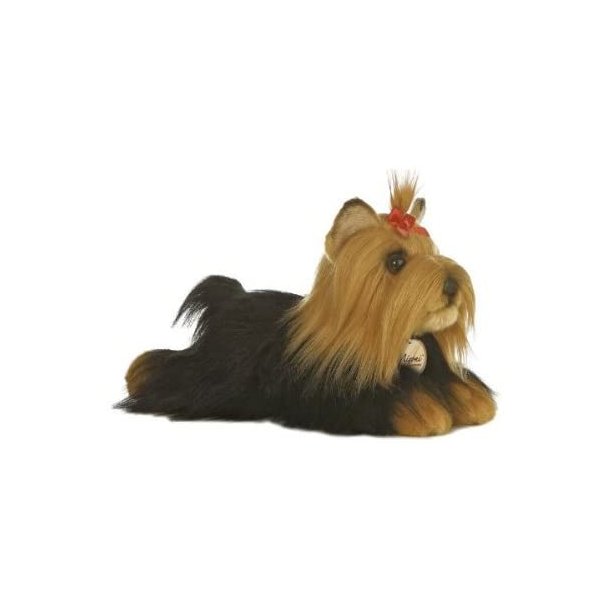 Yorkshire Terrier Hundebamse 26 cm. fra Aurora World MiYoni - UDGR