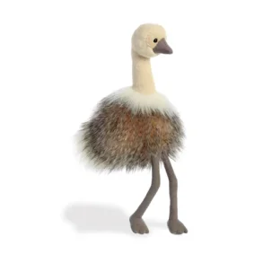 Struds Bamse - Luxe Boutique Sadira Ostrich 30 cm. fra Aurora World 