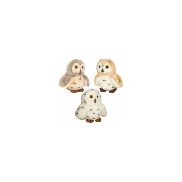 UDGR Baby Ugle Bamse - Itsy Bitsy Owl 11 cm. fra Wild Republic Mini 