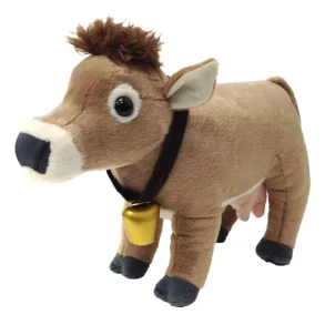 Schweizisk Brunkvg Bamse med koklokke, 30 cm. fra Wild Republic