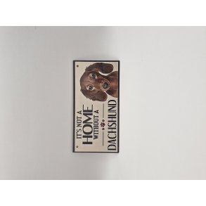 Trskilt med Gravhund