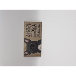 Trskilt med Fransk Bulldog