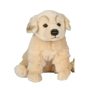 Golden retriever hundebamse 26 cm. fra Uni-Toys