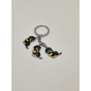 Nglering med Gravhund / Dachshund (hund)