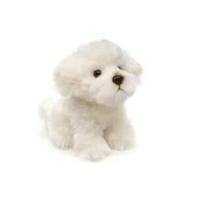 Malteser hundebamse 18 cm. fra Uni-Toys