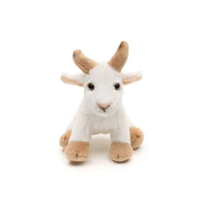 Hvid ged 15 cm. fra Uni-Toys