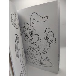 Malebog med dyr fra bondegrden