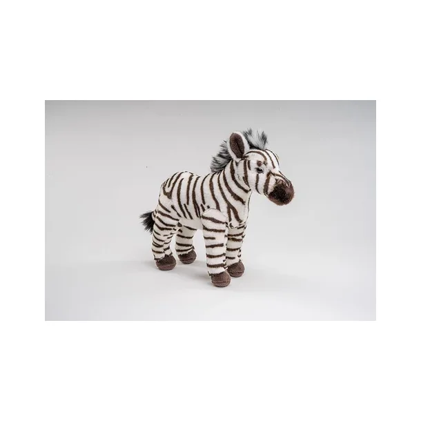 Zebra Bamse 23 cm. fra Uni-Toys 
