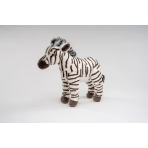 Zebra Bamse 23 cm. fra Uni-Toys 