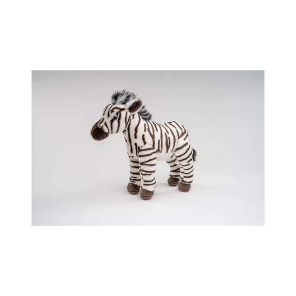 Zebra Bamse 23 cm. fra Uni-Toys 