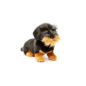 Ruhret gravhund 28 cm. fra Uni-Toys 