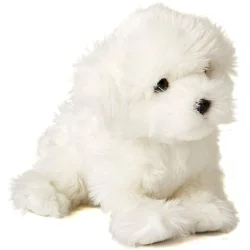 Malteser hundebamse 26 cm. fra Uni-Toys