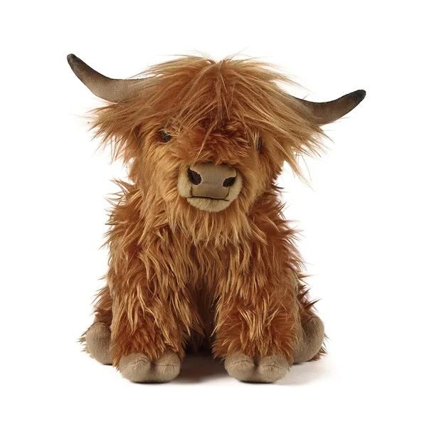 Skotsk Hjlandskvg (med lyd) 24 cm. fra Living Nature