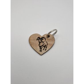 Nglering med gedemotiv i hjerte