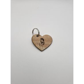 Nglering med hestehoved i hjerte