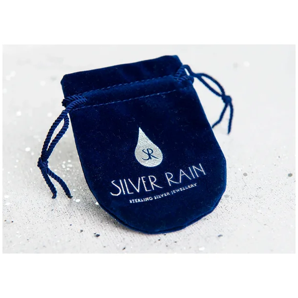 �restikker med elefanter Oxideret (925 s�lv)