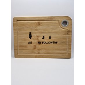 Spkbrt/skilt med teksten 