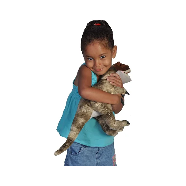 T-REX Dinosaurus Bamse 28 cm. hj, 48 cm. lang fra Wild Republic Dinosauria II