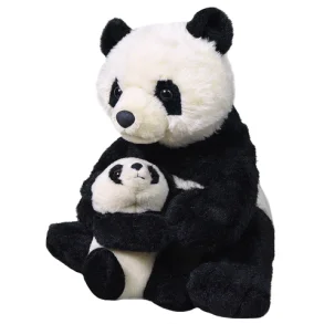 Midlertidigt udsolgt  Mor & Baby Panda st 31 cm. Fra Wild Republic