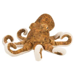 Blksprutte Bamse - CK Octopus 30 cm. fra Wild Republic