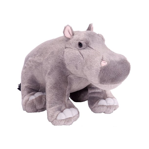Flodhest Bamse 30 cm. fra Wild Republic 