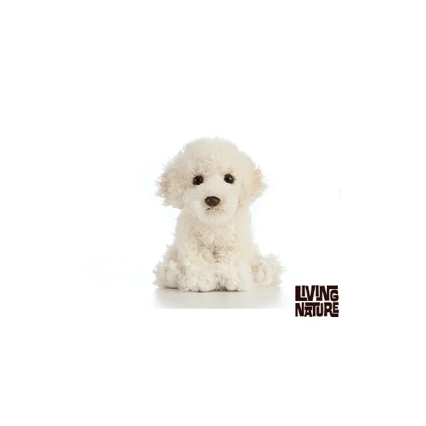 Labradoodle hundehvalp bamse 17 cm. fra Living Nature